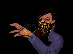 Картинка фэнтези маги +волшебники магия маска рука