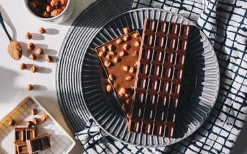 обоя еда, конфеты,  шоколад,  мармелад,  сладости, орехи, шоколад