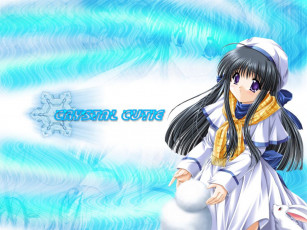 обоя аниме, snow, portable