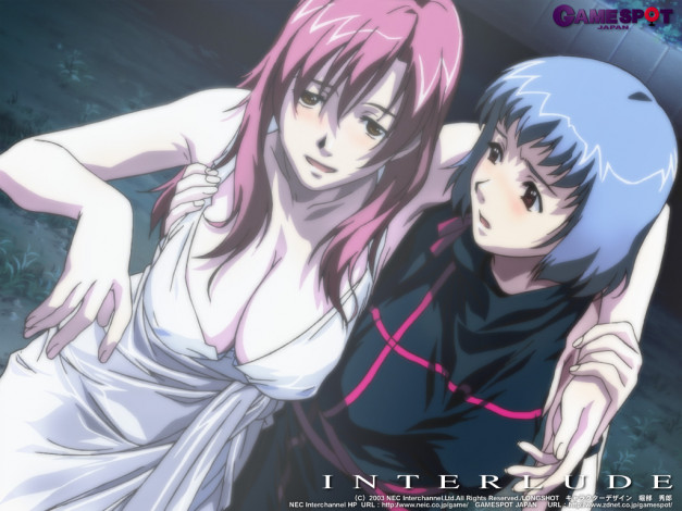 Обои картинки фото аниме, interlude
