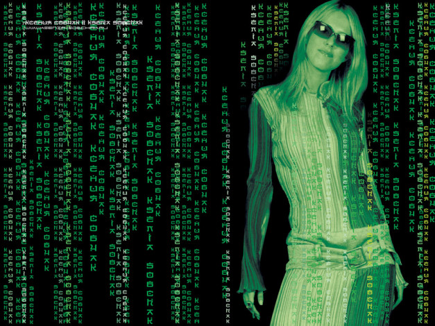 Обои картинки фото Ксения Собчак, девушки