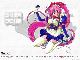 обоя календари, аниме