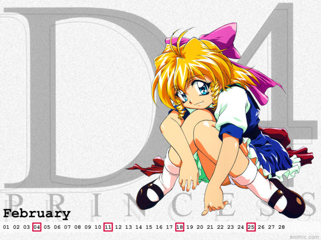 Обои картинки фото календари, аниме