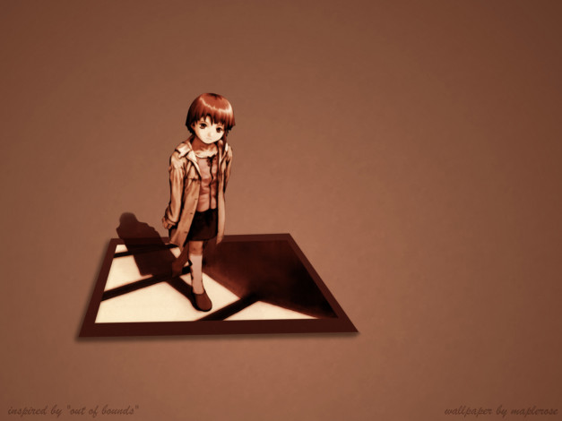 Обои картинки фото аниме, lain