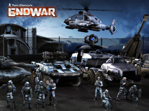Картинка видео игры tom clancy`s endwar