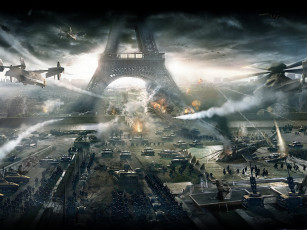 Картинка видео игры tom clancy`s endwar