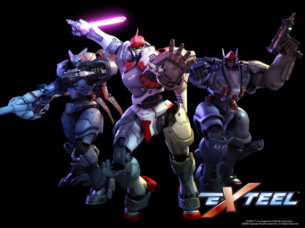 Обои картинки фото exteel, видео, игры
