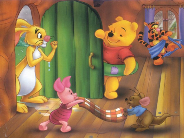 Обои картинки фото мультфильмы, winnie, the, pooh