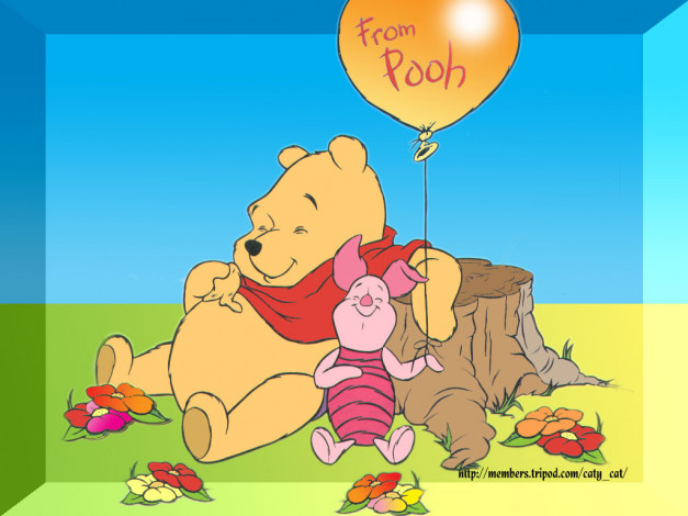 Обои картинки фото мультфильмы, winnie, the, pooh