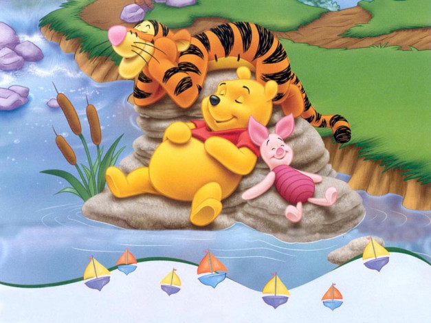 Обои картинки фото мультфильмы, winnie, the, pooh