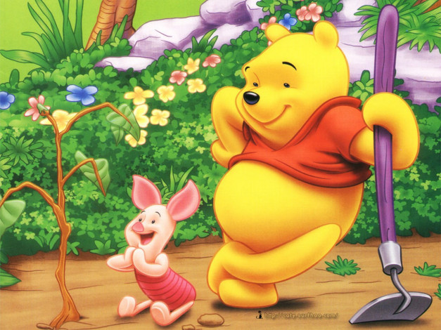 Обои картинки фото мультфильмы, winnie, the, pooh