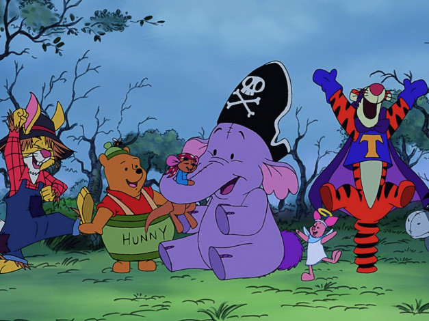 Обои картинки фото мультфильмы, winnie, the, pooh