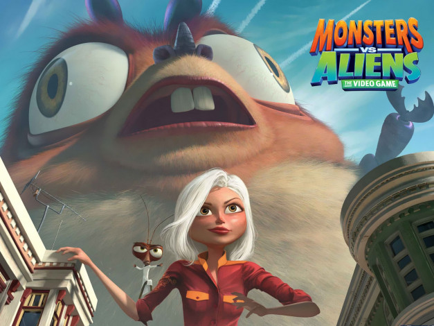 Обои картинки фото видео, игры, monsters, vs, aliens