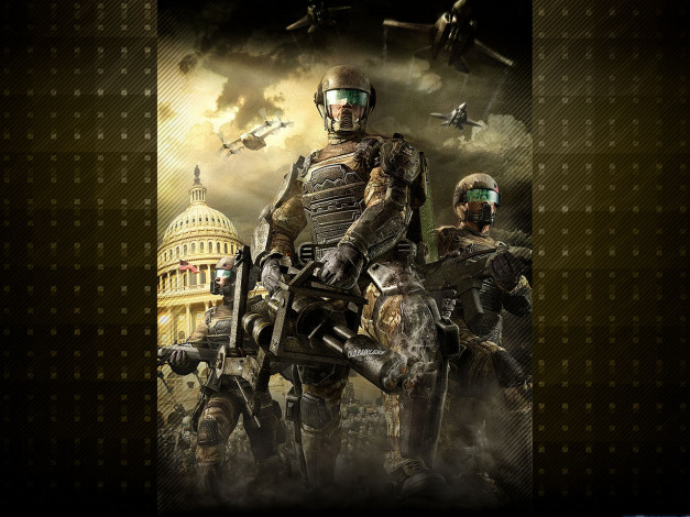 Обои картинки фото видео, игры, tom, clancy`s, endwar