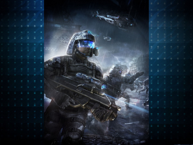 Обои картинки фото видео, игры, tom, clancy`s, endwar