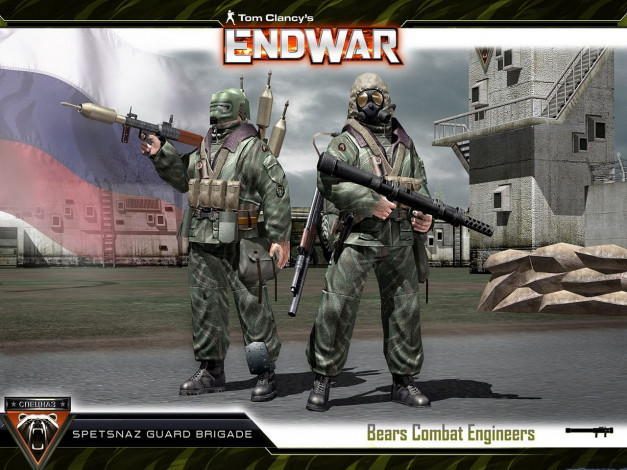 Обои картинки фото видео, игры, tom, clancy`s, endwar