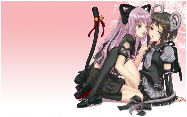 Обои картинки фото аниме, animals