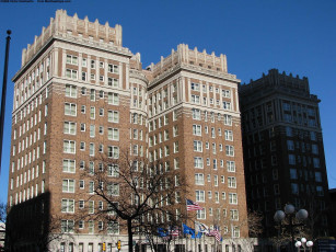 Картинка города здания дома