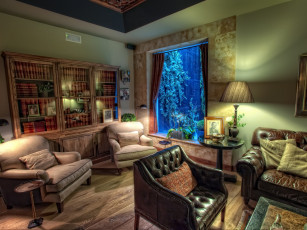 Картинка интерьер гостиная