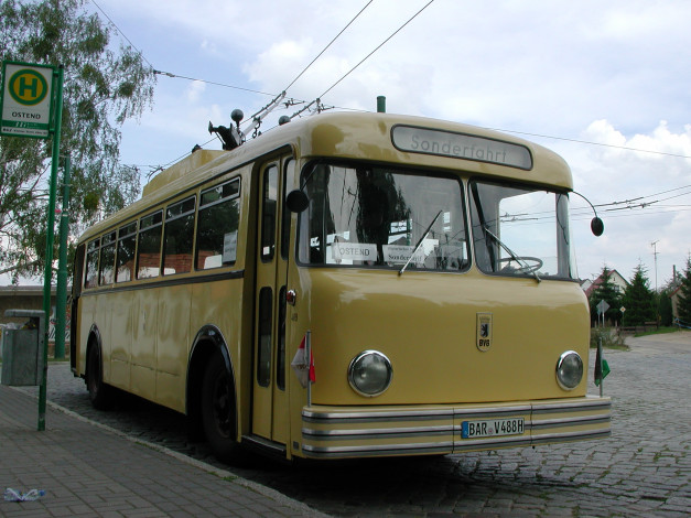 Обои картинки фото техника, троллейбусы