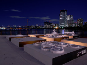 Картинка города огни ночного