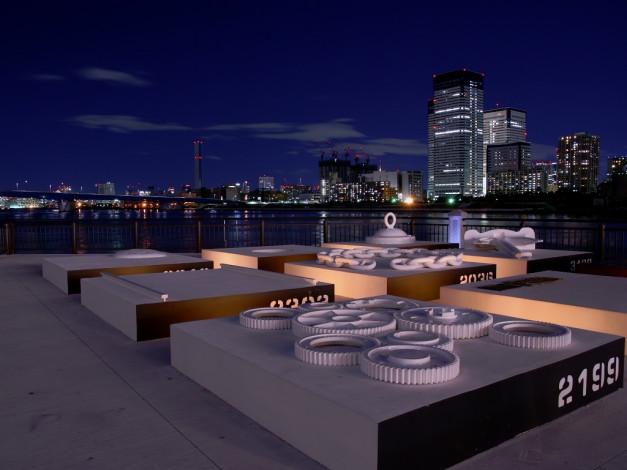 Обои картинки фото города, огни, ночного