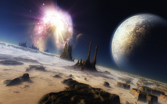 Обои картинки фото космос, арт