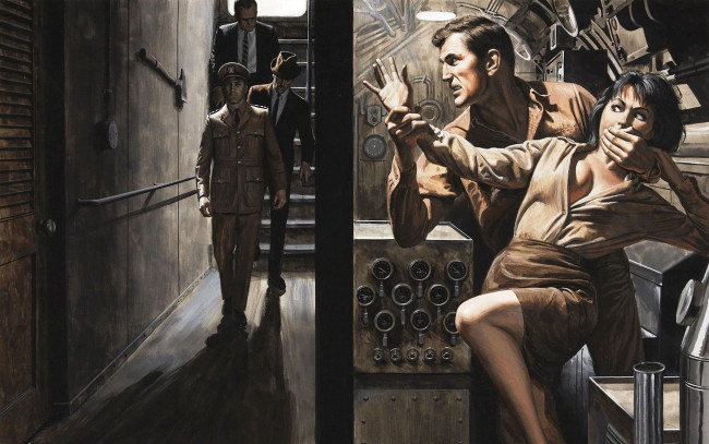 Обои картинки фото рисованные, люди