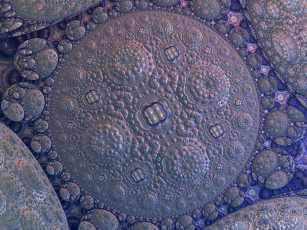 Картинка 3д графика fractal фракталы узор фон