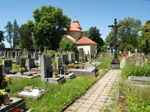 Картинка ротонда св петра павла города католические соборы костелы аббатства Чехия