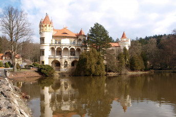 Картинка замок 381 inkovy города дворцы замки крепости Чехия