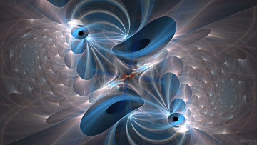 Картинка 3д графика fractal фракталы узор