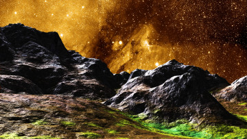 Картинка 3д графика nature landscape природа горы