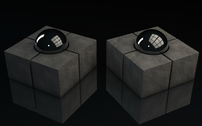 Обои картинки фото 3д, графика, шары, узор