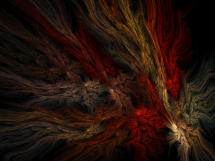 Картинка 3д графика fractal фракталы цвета узор фон