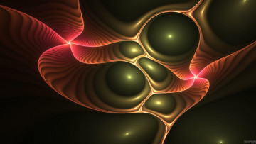 Картинка 3д графика fractal фракталы узор цвета фон