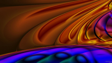 Картинка 3д графика fractal фракталы узор цвета фон