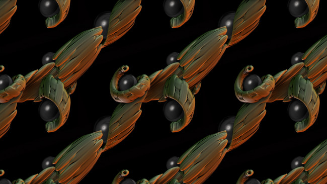 Обои картинки фото 3д, графика, fractal, фракталы, фон, цвета, узор