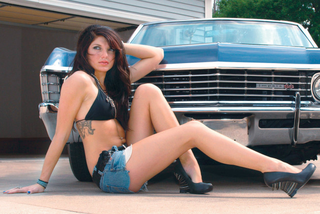 Обои картинки фото автомобили, авто, девушками, hotties