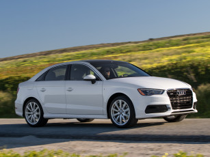 обоя автомобили, audi, us-spec, quattro, s-line, 2-0t, sedan, 8v, 2014