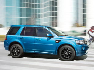 обоя автомобили, land-rover, синий, 2014, luxury, 2, hse, land, rover, freelander