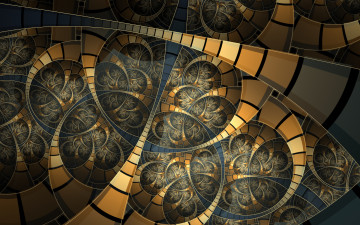 Картинка 3д+графика fractal+ фракталы фон цвета узор