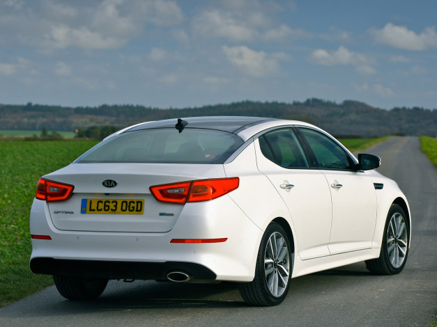 Обои картинки фото автомобили, kia, tf, uk-spec, 2014, ecodynamics, optima