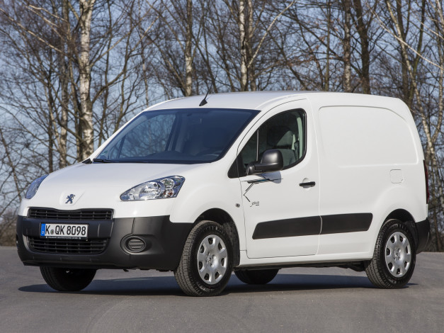 Обои картинки фото автомобили, peugeot, partner, van, electric, 2013
