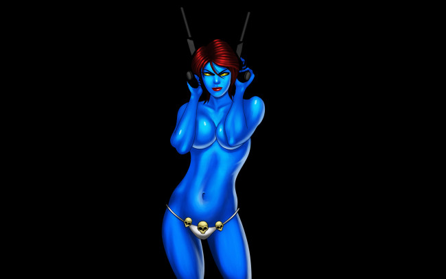 Обои картинки фото люди икс, рисованные, комиксы, люди, икс, мистик, x, men