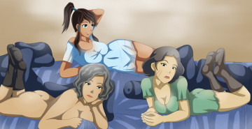 Картинка векторная+графика девушки взгляд фон