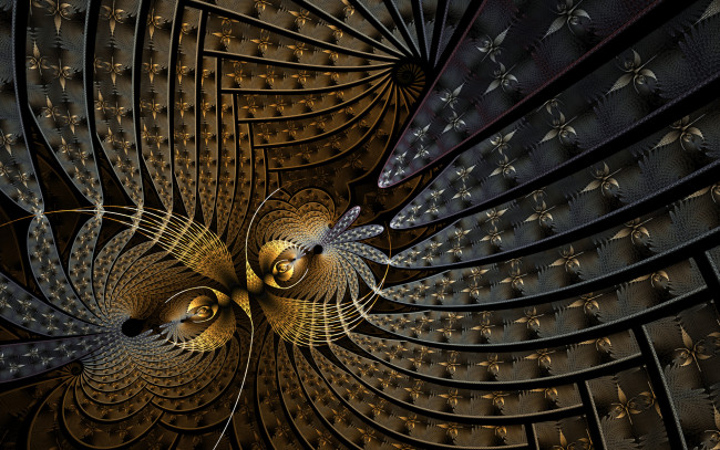 Обои картинки фото 3д графика, фракталы , fractal, цвета, узор, фон