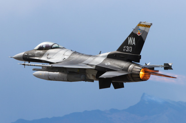 Обои картинки фото авиация, боевые самолёты, истребитель, полет