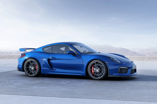 Обои картинки фото 2015 porsche cayman gt4, автомобили, porsche, cayman, голубой, металлик