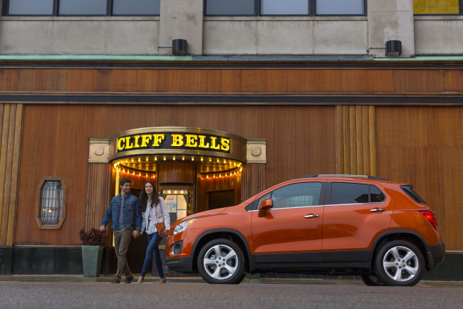 Обои картинки фото автомобили, chevrolet, trax, 2015г, us-spec